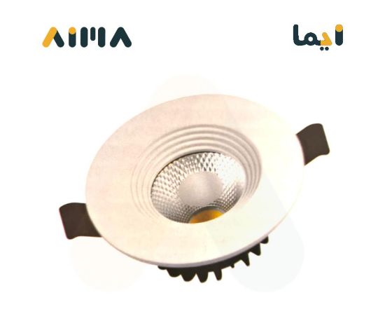 صورة نجد لايت داون لايت دائري ابيض متحرك COB